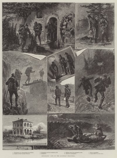 حياة المهربين على الحدود النمساوية بواسطة يوهان نيبوموك شونبيرج